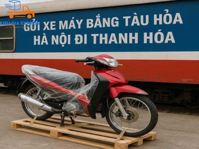 Gửi xe máy bằng tàu hỏa Hà Nội đi Thanh Hóa