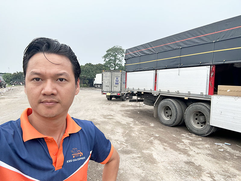 Xe gửi hàng Hà Nội Quảng Bình giá rẻ, giao hàng tận tay 3 Xe tải vận chuyển hàng hóa của Kiều Gia Express