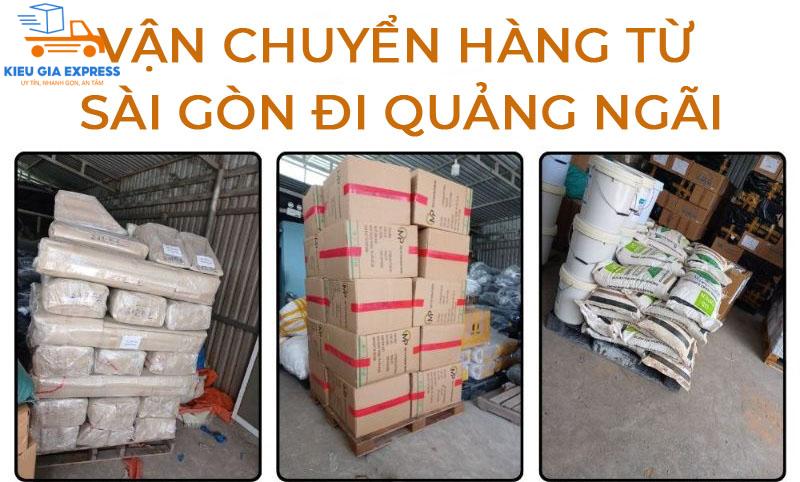 Gửi hàng từ Sài Gòn đi Quảng Ngãi