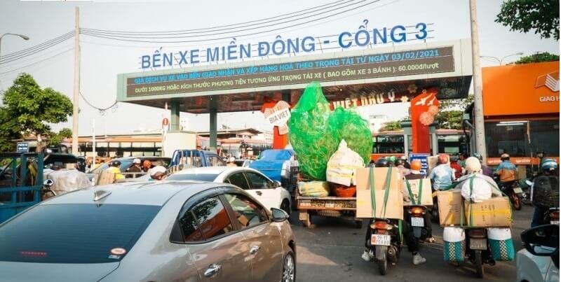 Giá gửi xe máy qua đêm tại bến xe Miền Đông 4 Cách gửi xe tại bến xe miền Đông