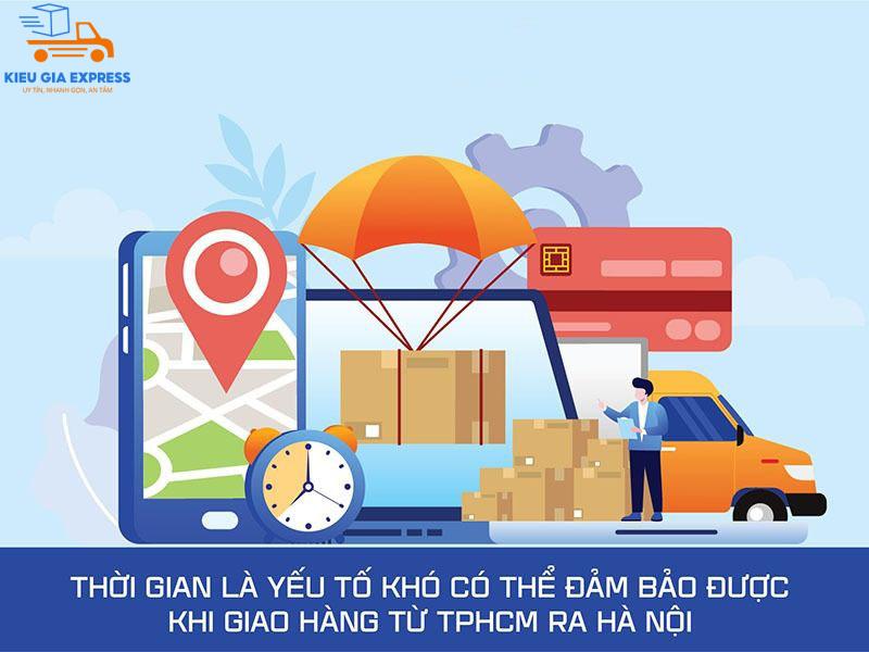 Thời gian chuyển phát nhanh từ TPHCM ra Hà Nội bao lâu? 2 Thời gian chuyển phát nhanh từ TPHCM ra Hà Nội