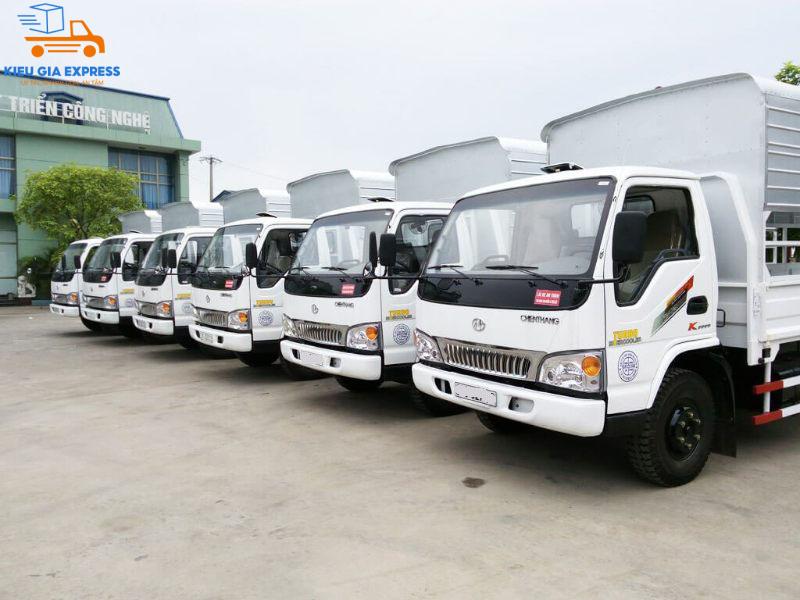 Dịch vụ chuyển phát nhanh Hải Âu Hà Nội Hải Phòng 3 Kiều Gia Express có đội xe chuyên vận chuyển hàng chuyển phát nhanh đi liên tỉnh