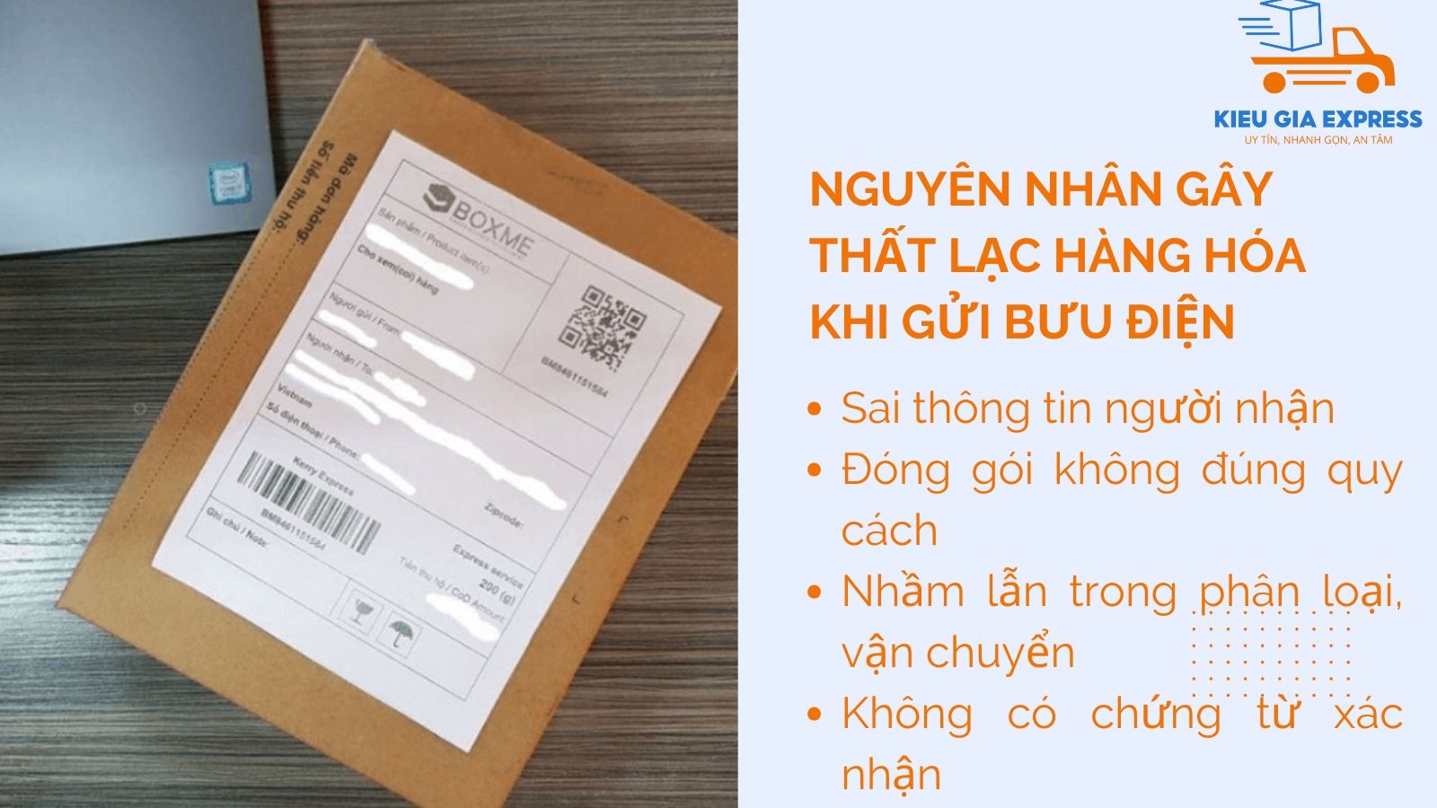 Gửi hàng qua bưu điện có bị mất không? Cách xử lý & khiếu nại 3 Nguyên nhân thất lạc hàng hóa khi gửi bưu điện