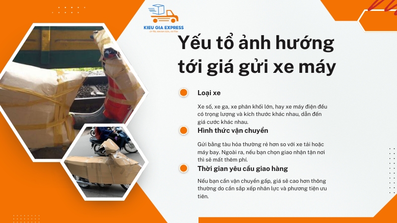 Gửi xe máy Bắc Nam từ Hà Nội vào Sài Gòn an toàn, nhanh, giá rẻ 7 Những yếu tố ảnh hướng tới giá gửi xe máy Bắc Nam