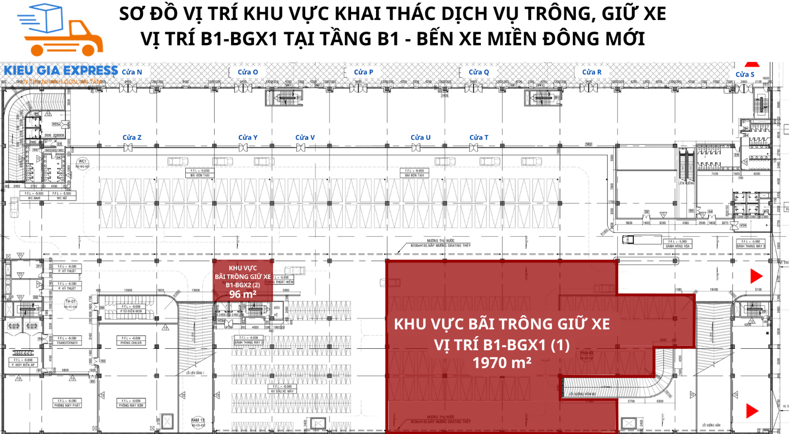 Gửi xe máy qua đêm ở Bến xe Miền Đông cũ và mới 2025 2 Sơ đồ Bến xe Miền Đông mới