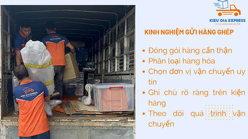 Gửi hàng ghép là gì? Kinh nghiệm gửi hàng ghép tiết kiệm 4 Kinh nghiệm gửi hàng ghép
