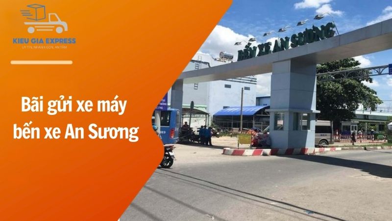 Bến xe An Sương có chỗ gửi xe máy