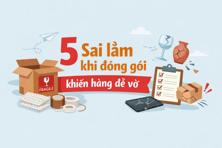 5 sai lam khi dong goi hang hoa